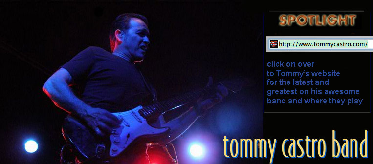 Tommy Castro new header